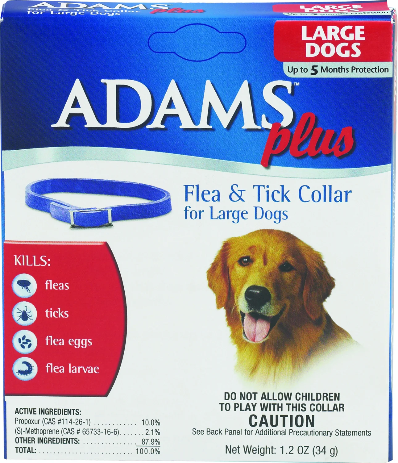 Adams Plus Flea & Tick Collar - Image 3