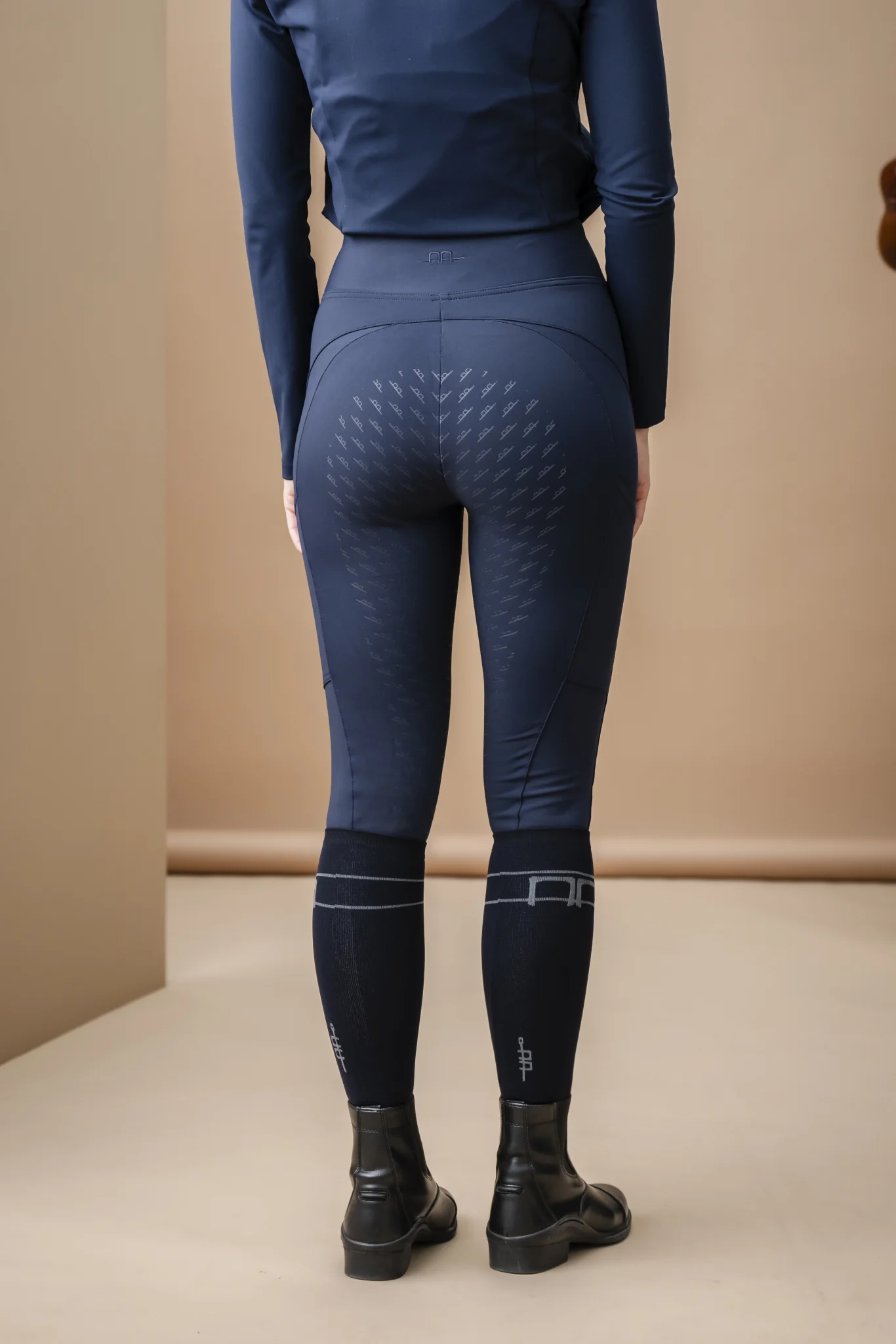 Alessandro Albanese Ladies Alba Brushed Riding Tights - Image 4