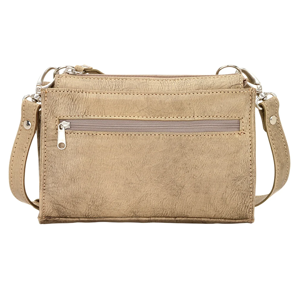 AMERICAN WEST Zuni Passage Small Crossbody Bag/Wallet - Tan - Image 8