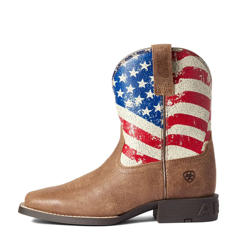 Ariat Kids Stars and Stripes Western Boots - Image 2