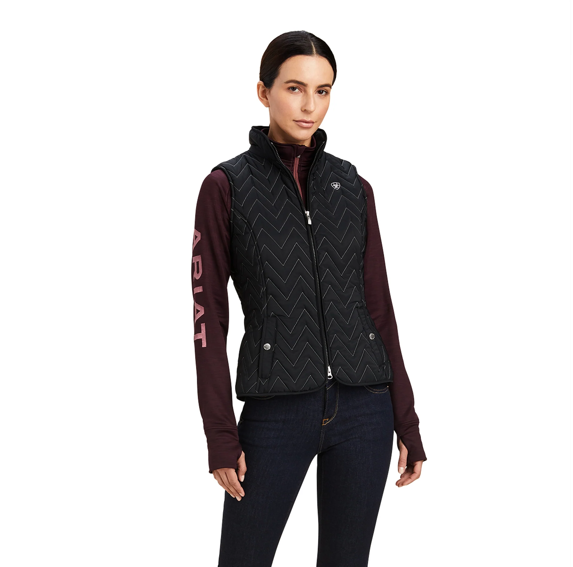 Ariat Ladies Ashley Insulated Vest - Image 2