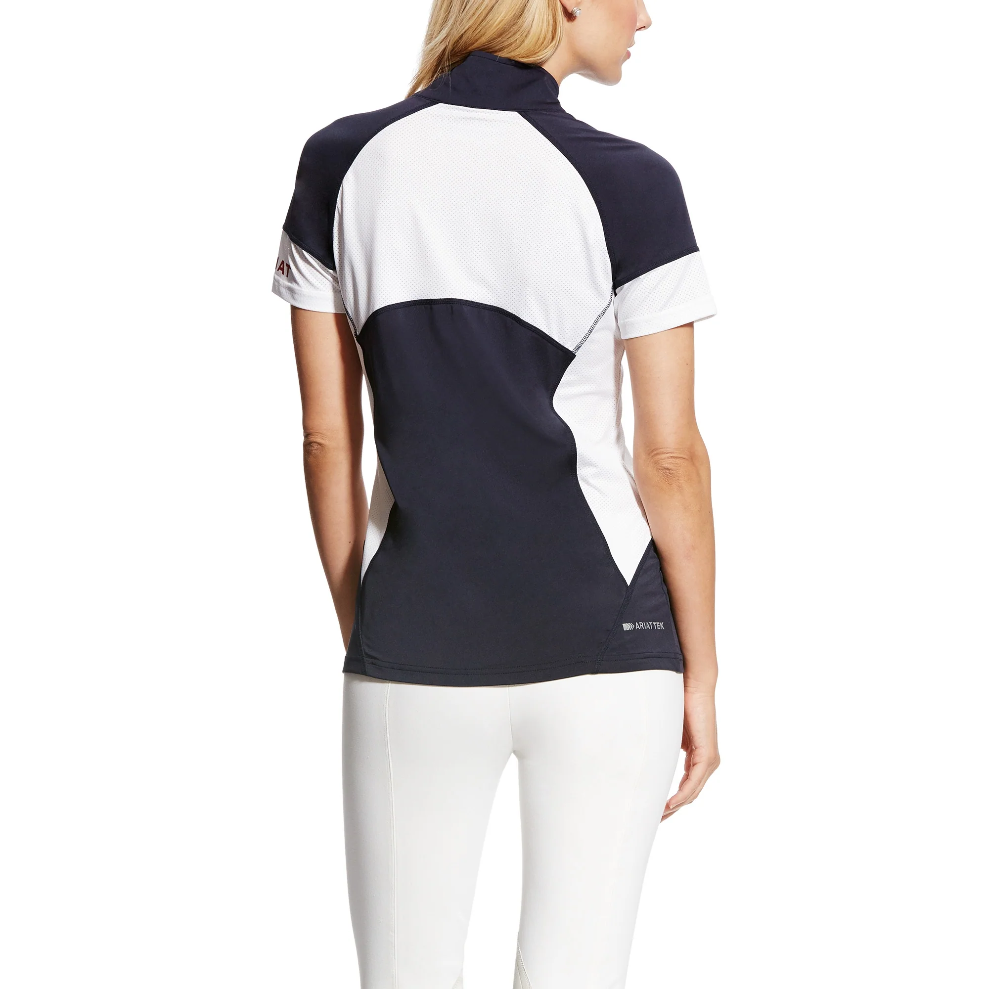 Ariat Ladies Cambria Jersey 1/4 Zip Baselayer Team Shirt - Image 2