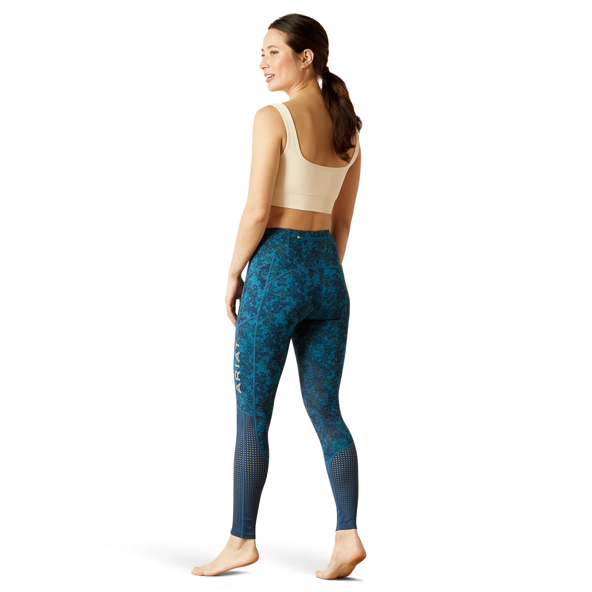 Ariat Ladies Eos Knee Patch Tights - Image 2
