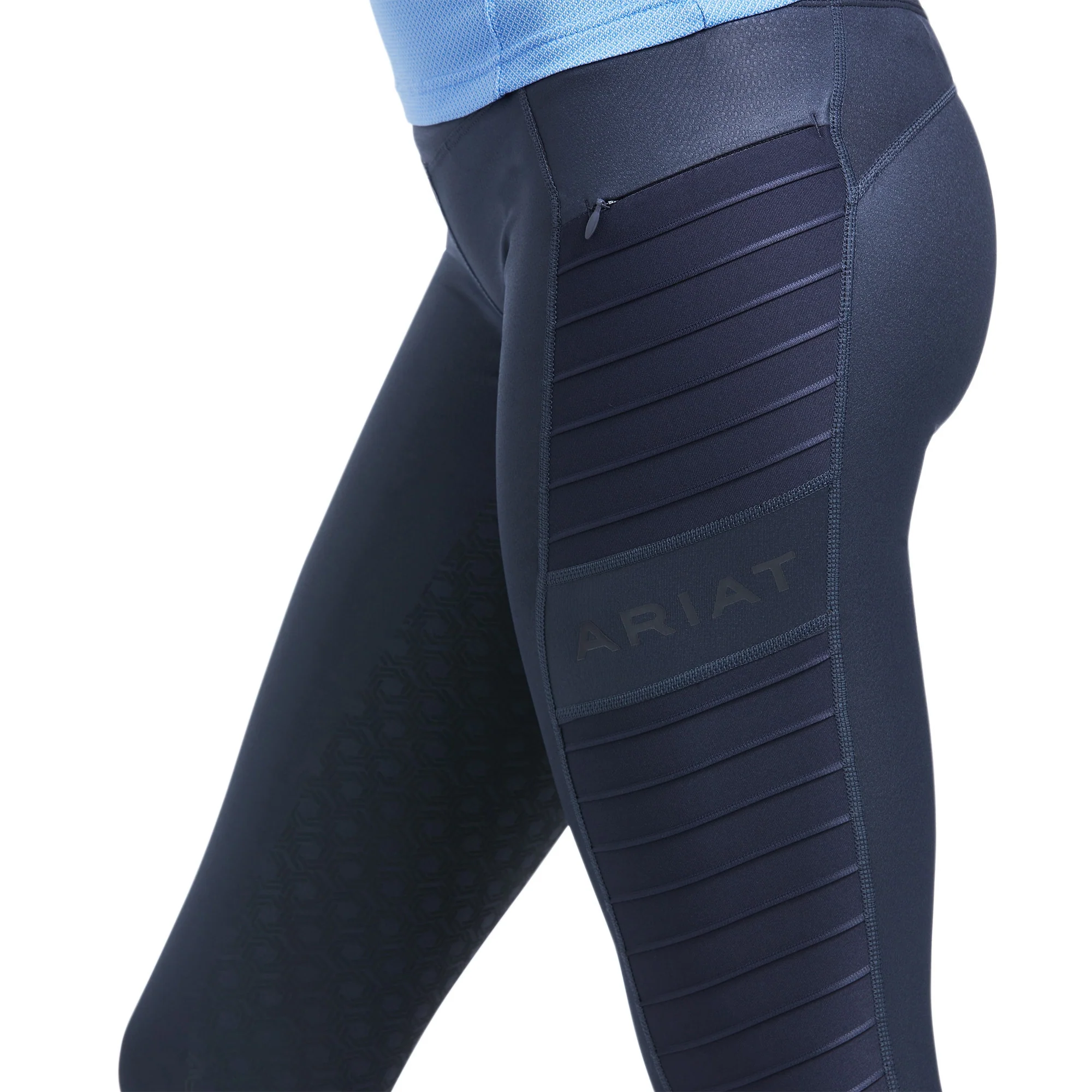 Ariat Ladies Eos Moto Full Seat Tights - Image 3
