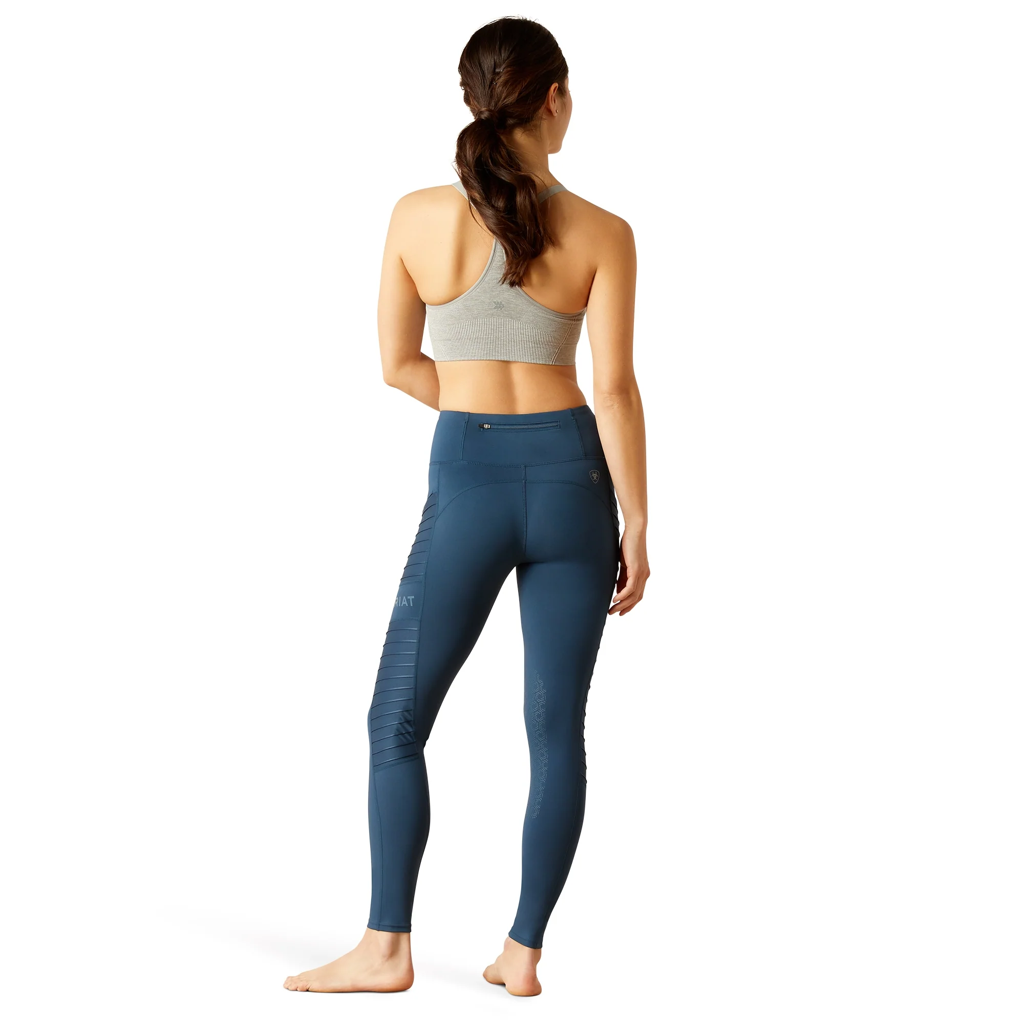 Ariat Ladies Eos Moto Knee Patch Tights - Image 2