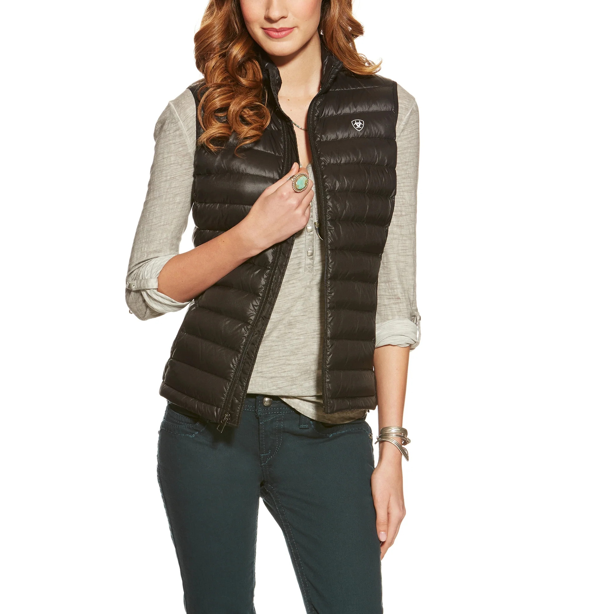 Ariat Ladies Ideal 3.0 Down Vest - Image 9