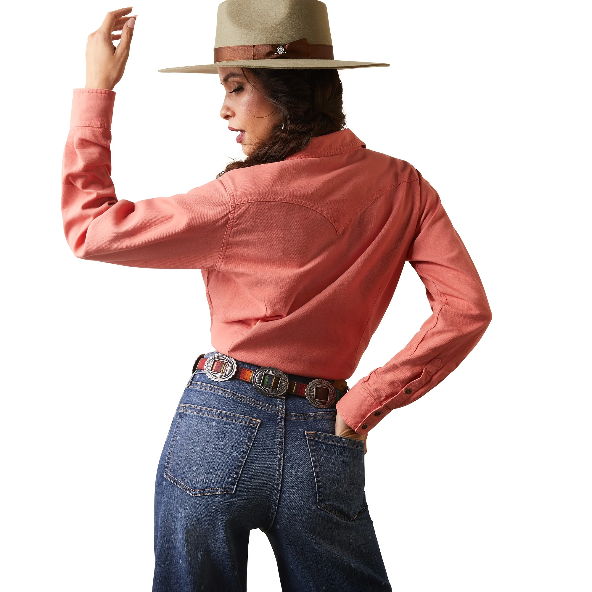 Ariat Ladies REAL Jurlington Snap Shirt - Image 2