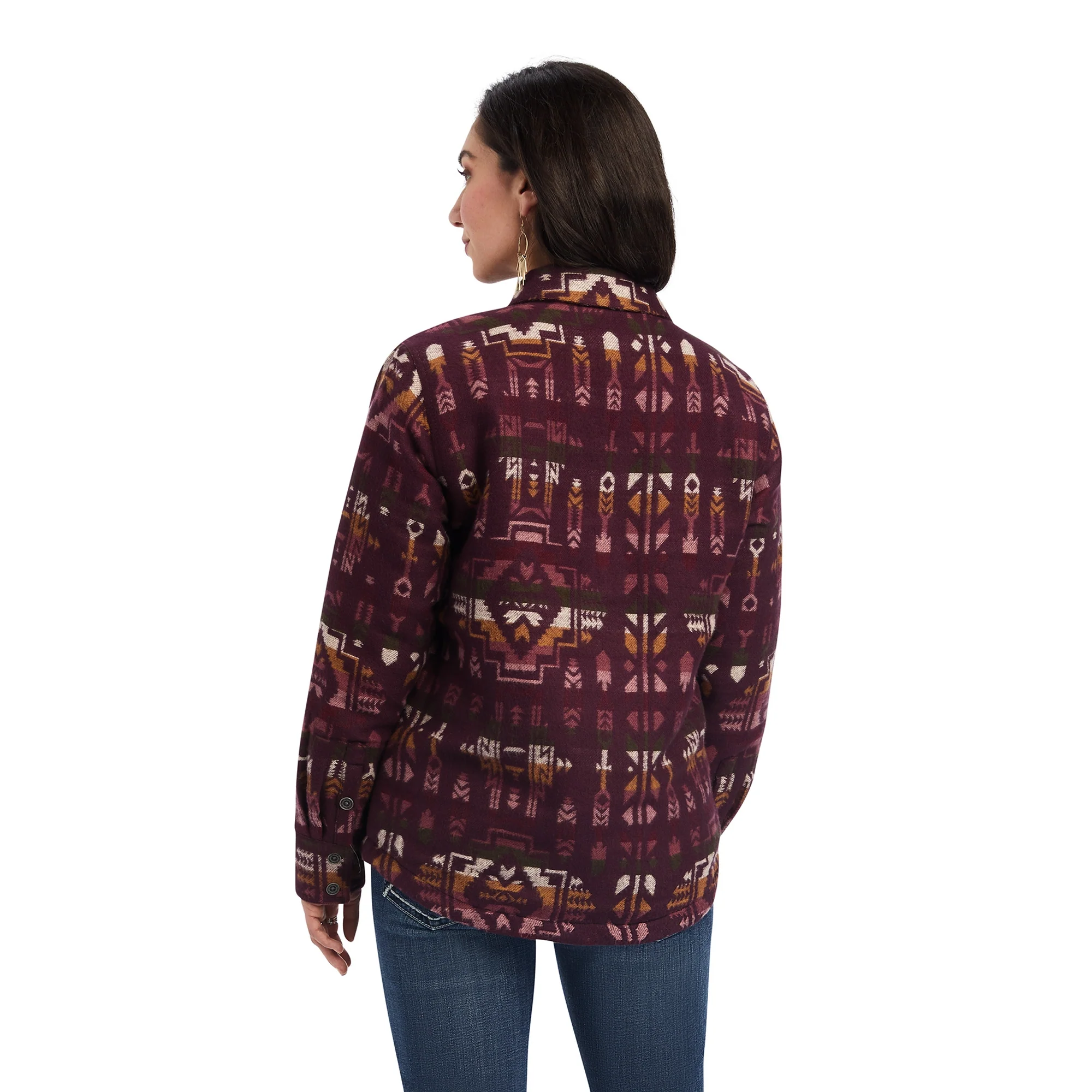 Ariat Ladies Shacket Shirt Jacket - Image 3