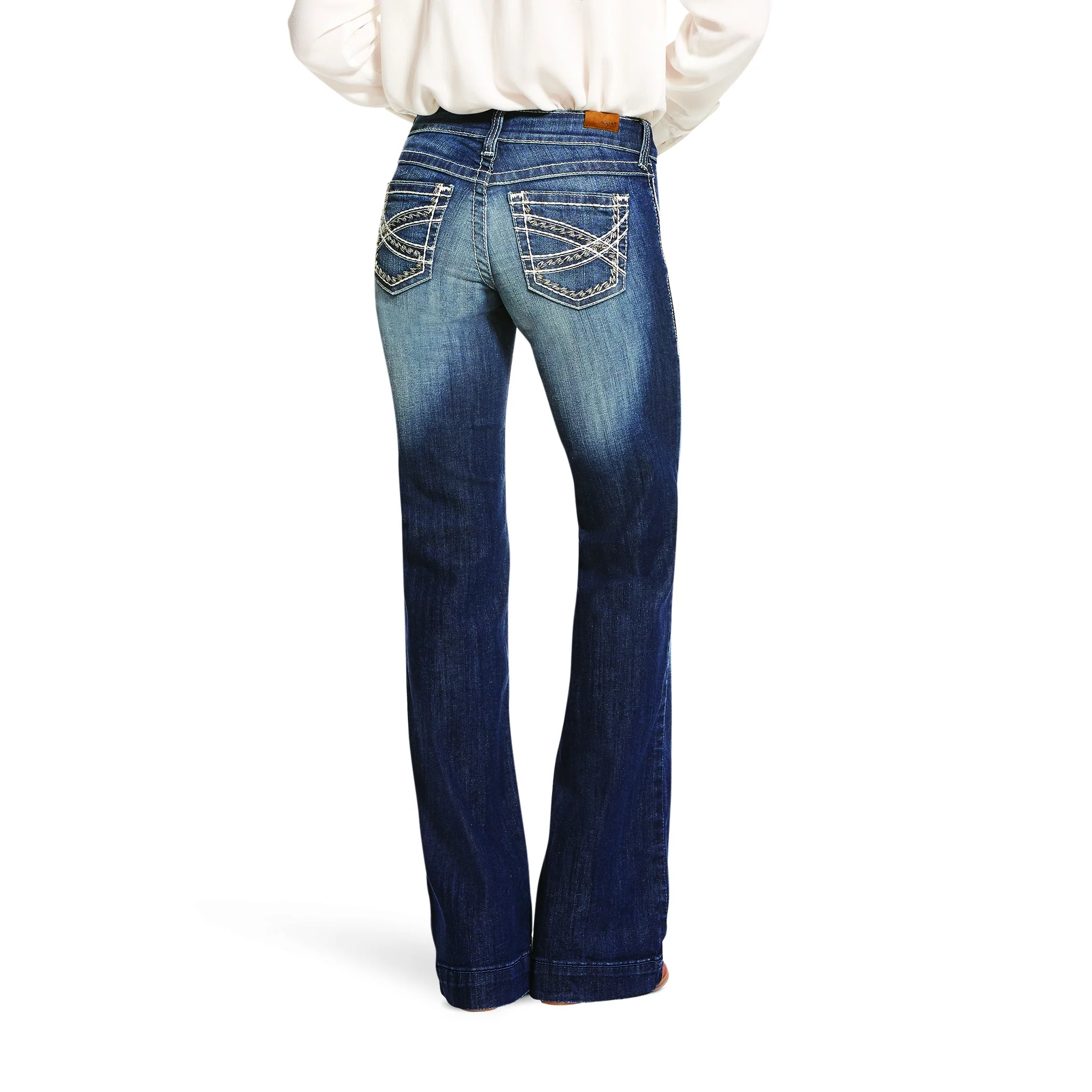 Ariat Ladies Entwined Trouser Jean - Image 3