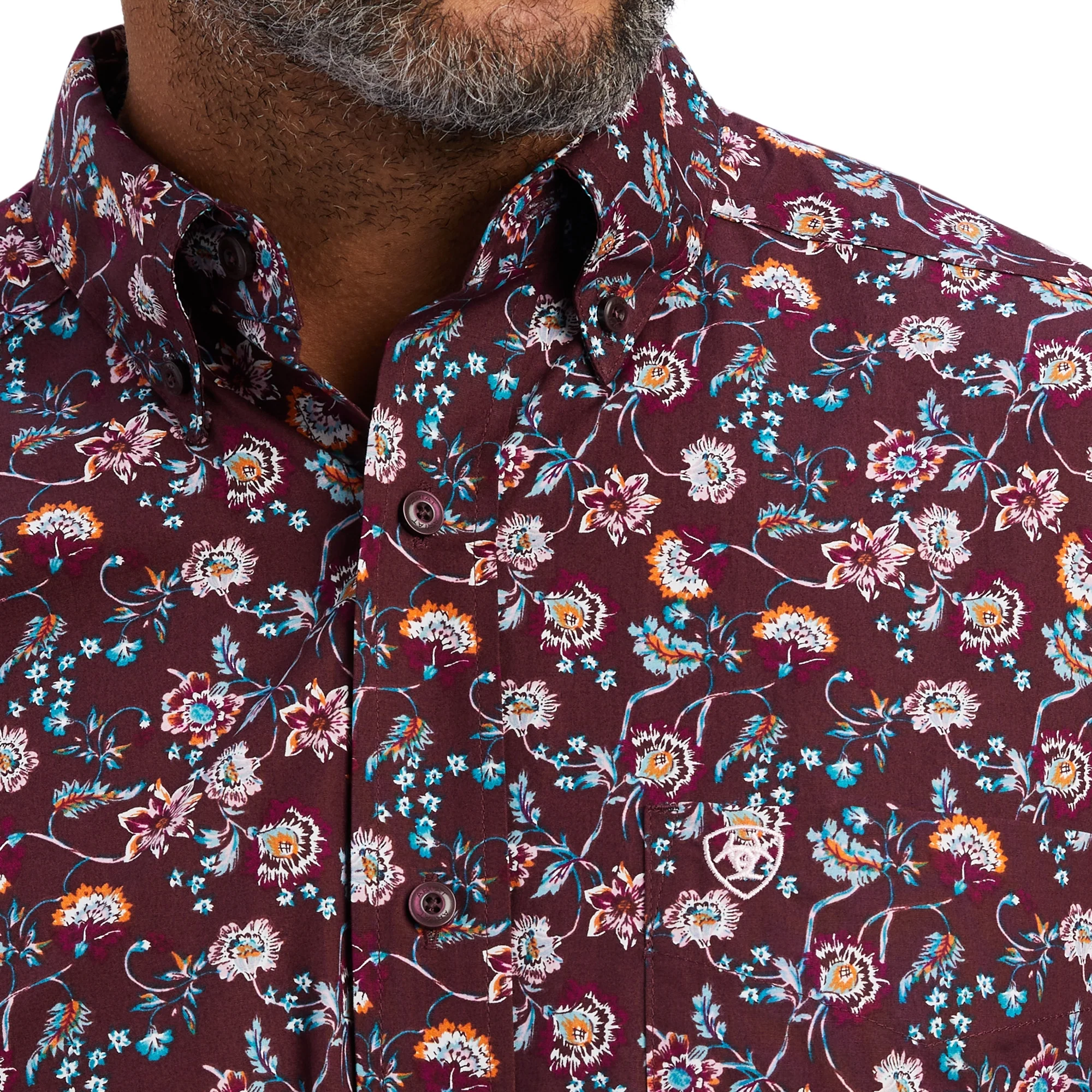 Ariat Mens Flannery Classic Fit Shirt - Image 3