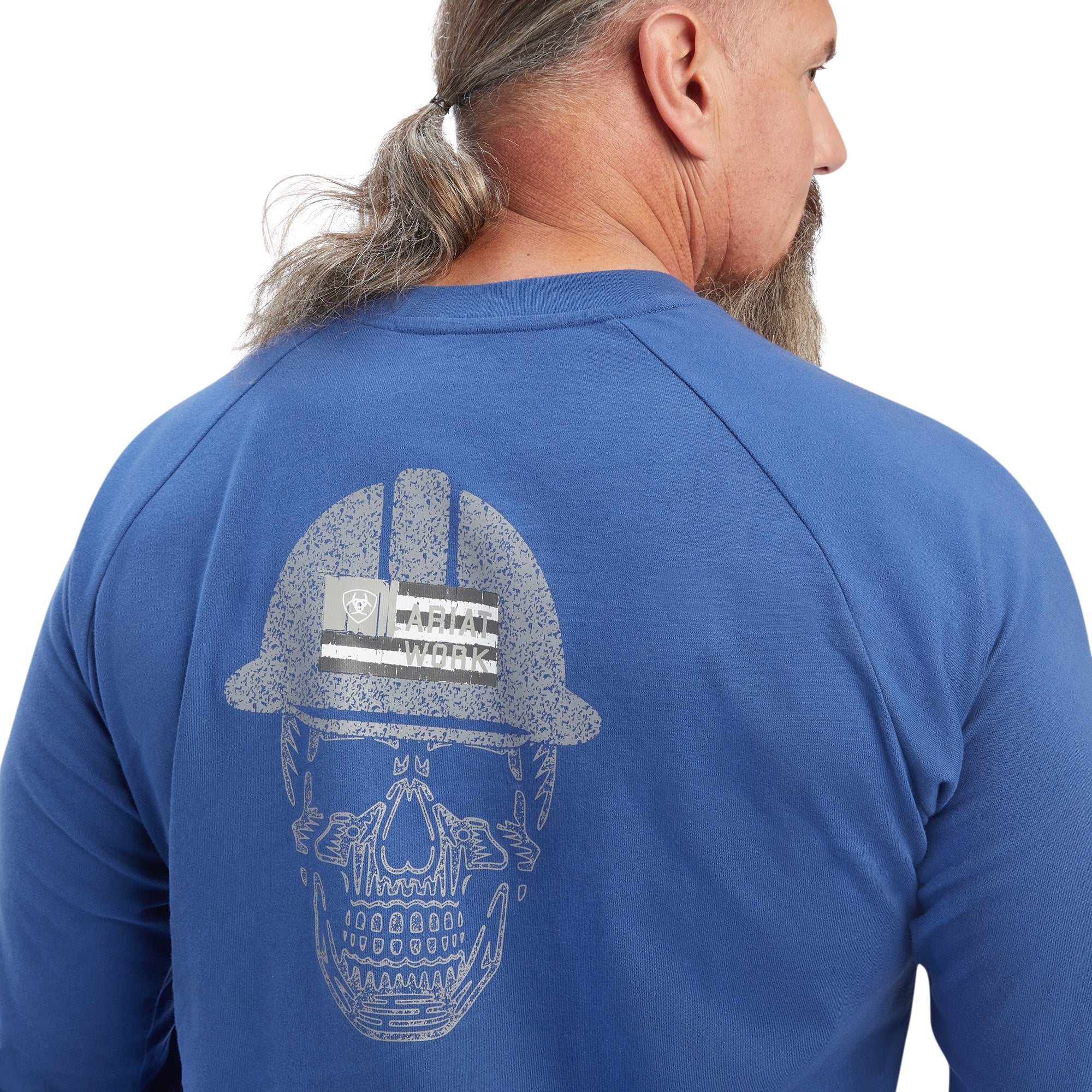 Ariat Mens Rebar Cotton Strong Roughneck Graphic T-Shirt - Image 2