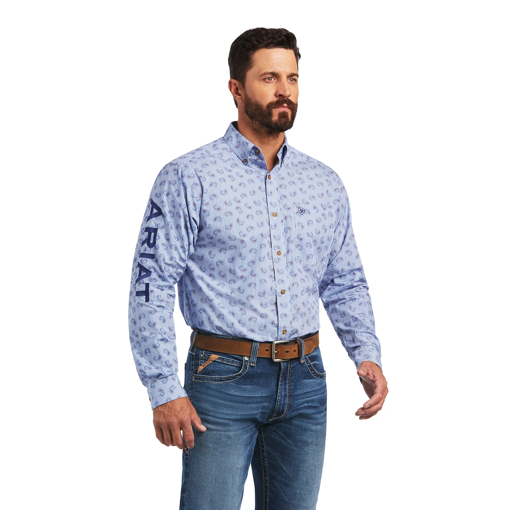 Ariat Mens Team Farran Classic Fit Shirt