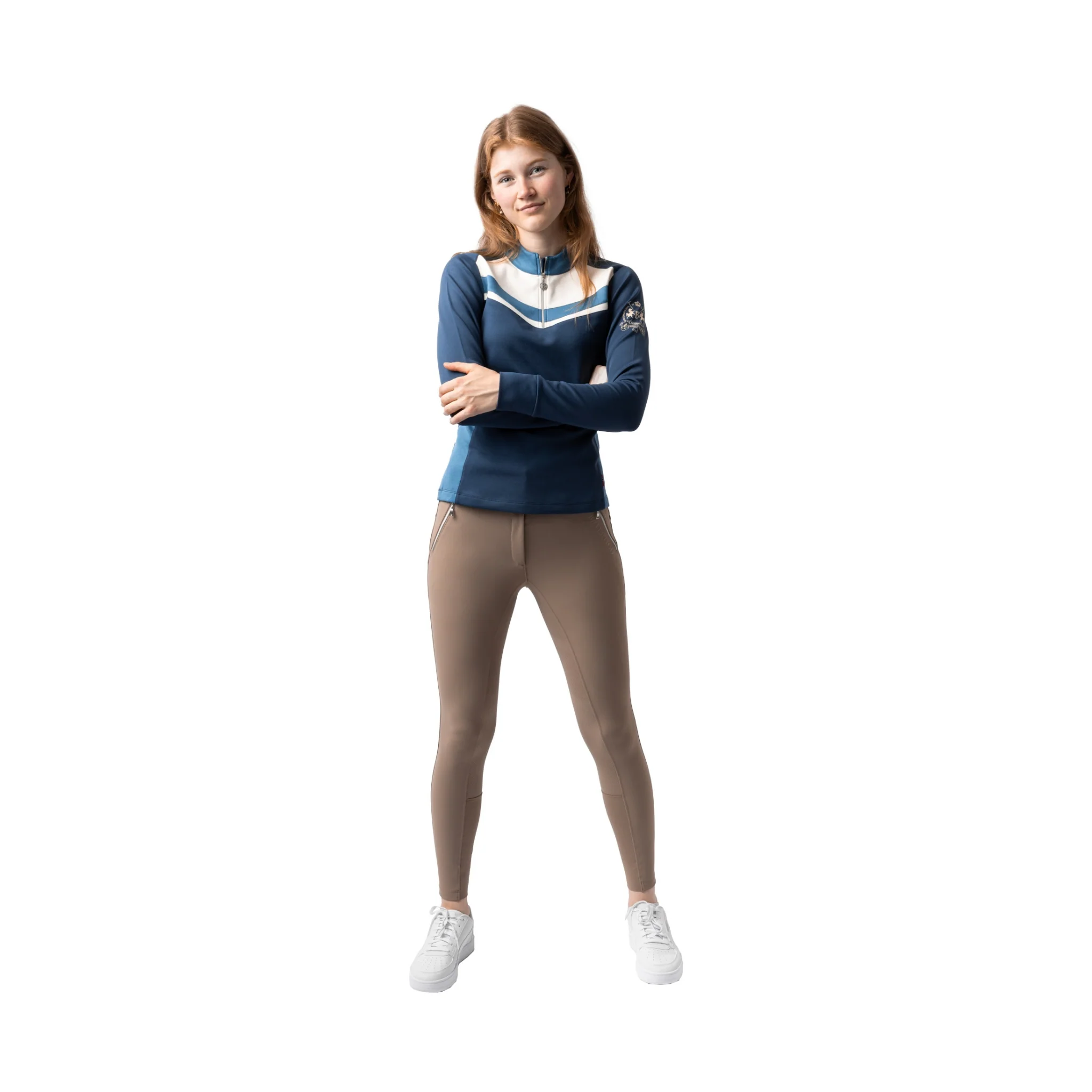 B Vertigo Ayra Ladies Long Sleeve Winter Training Shirt - Image 2