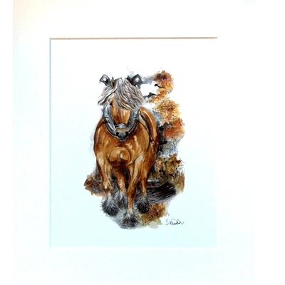 Balduin, Halfinger Art Print by Jan Kuntz