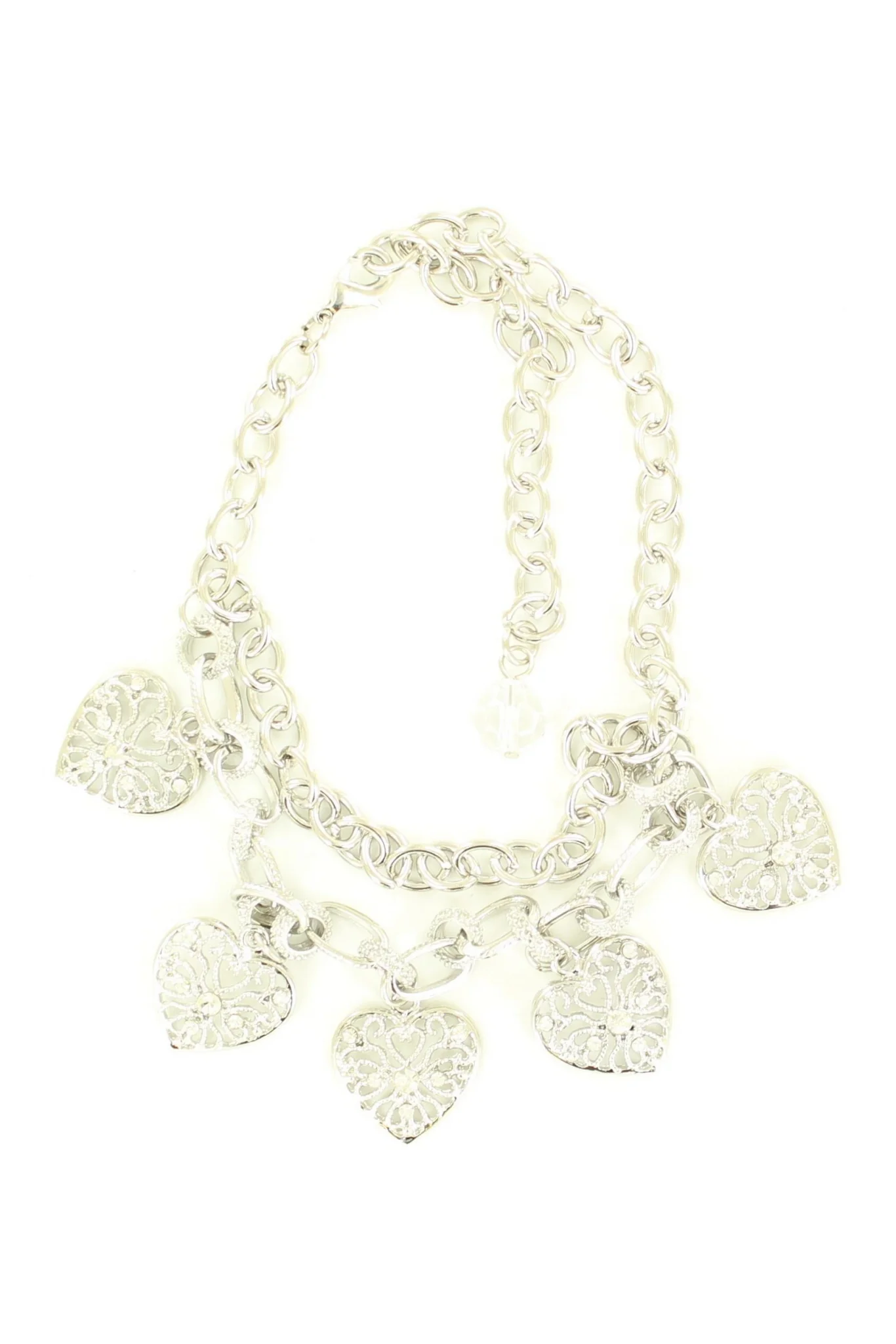 Blazin Roxx Heart & Charms Boot Bracelet