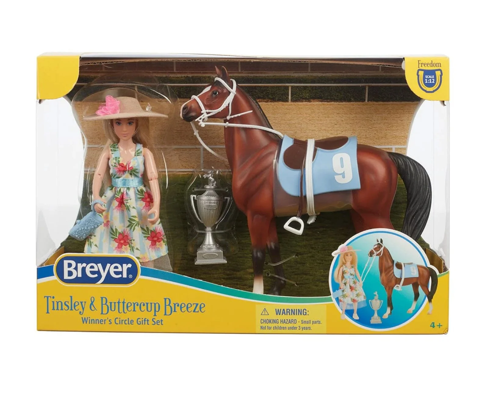 Breyer Winner's Circle Gift Set - Tinsley & Buttercup Breeze - Image 4