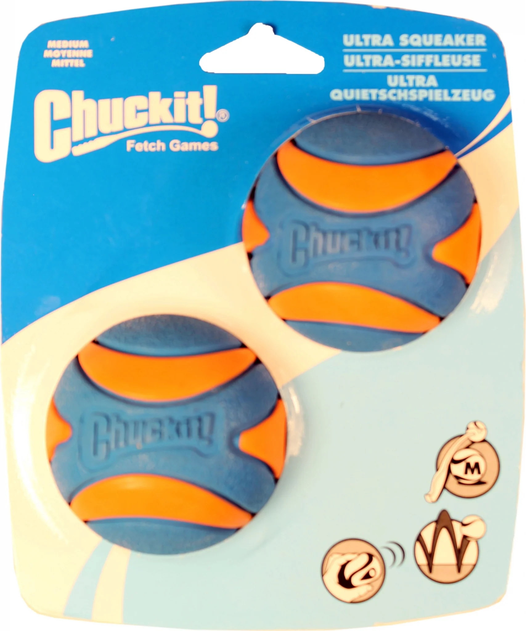 Chuckit Ultra Squeaker - 2 Pack - Image 2