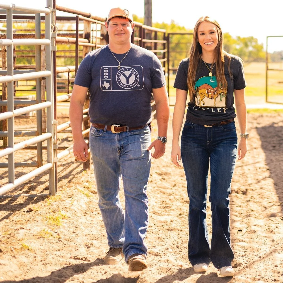 Circle Y Hitching Post Tee Shirt - Image 2
