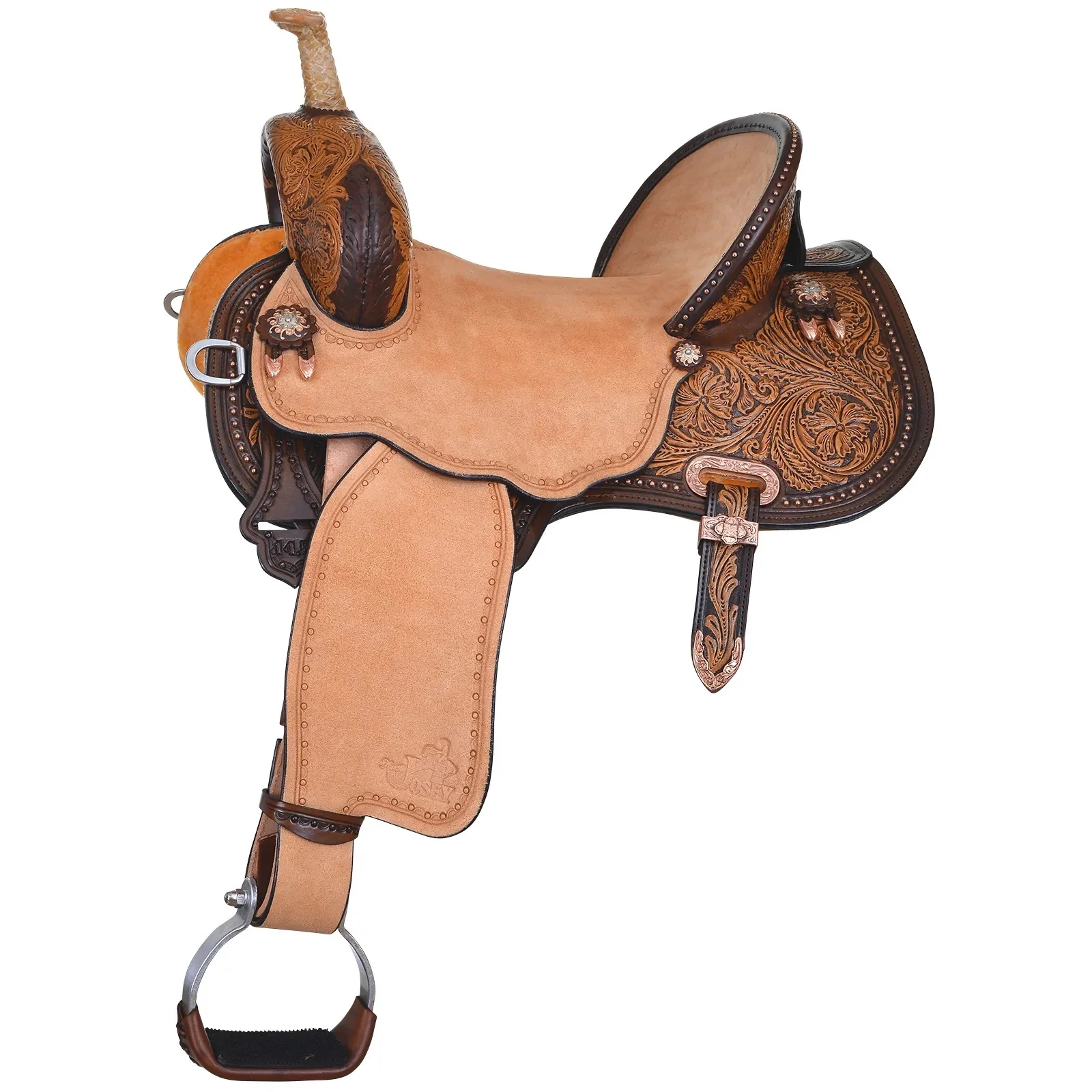 Circle Y Josey Ultimate Cash Barrel Saddle - Image 6