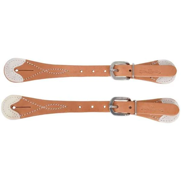 Circle Y Rawhide Tip Men's Spur Strap