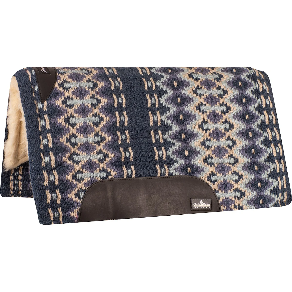 Classic Equine Sensorflex Wool Straight Top Saddle Pad - 3/4" Thick - Image 15