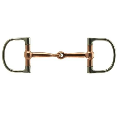 Coronet Copper Mouth Dee Snaffle Bit