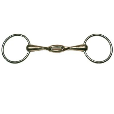 Coronet Cyprium Oval Link Ring Bit