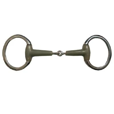 Coronet Flexi Flat Ring Eggbutt Bit