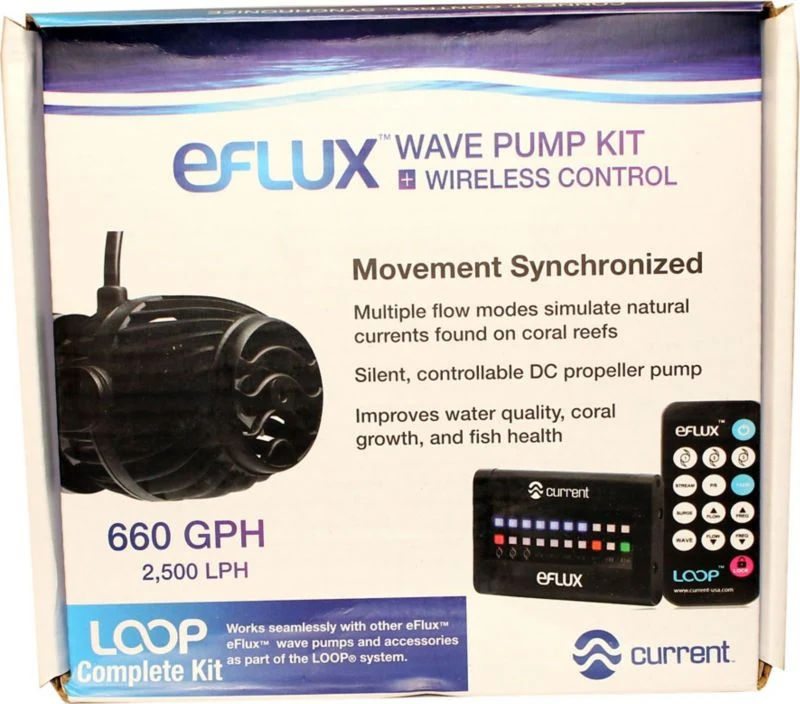 Current Usa Eflux Wave Pump Kit Loop Compatible - 600 gph