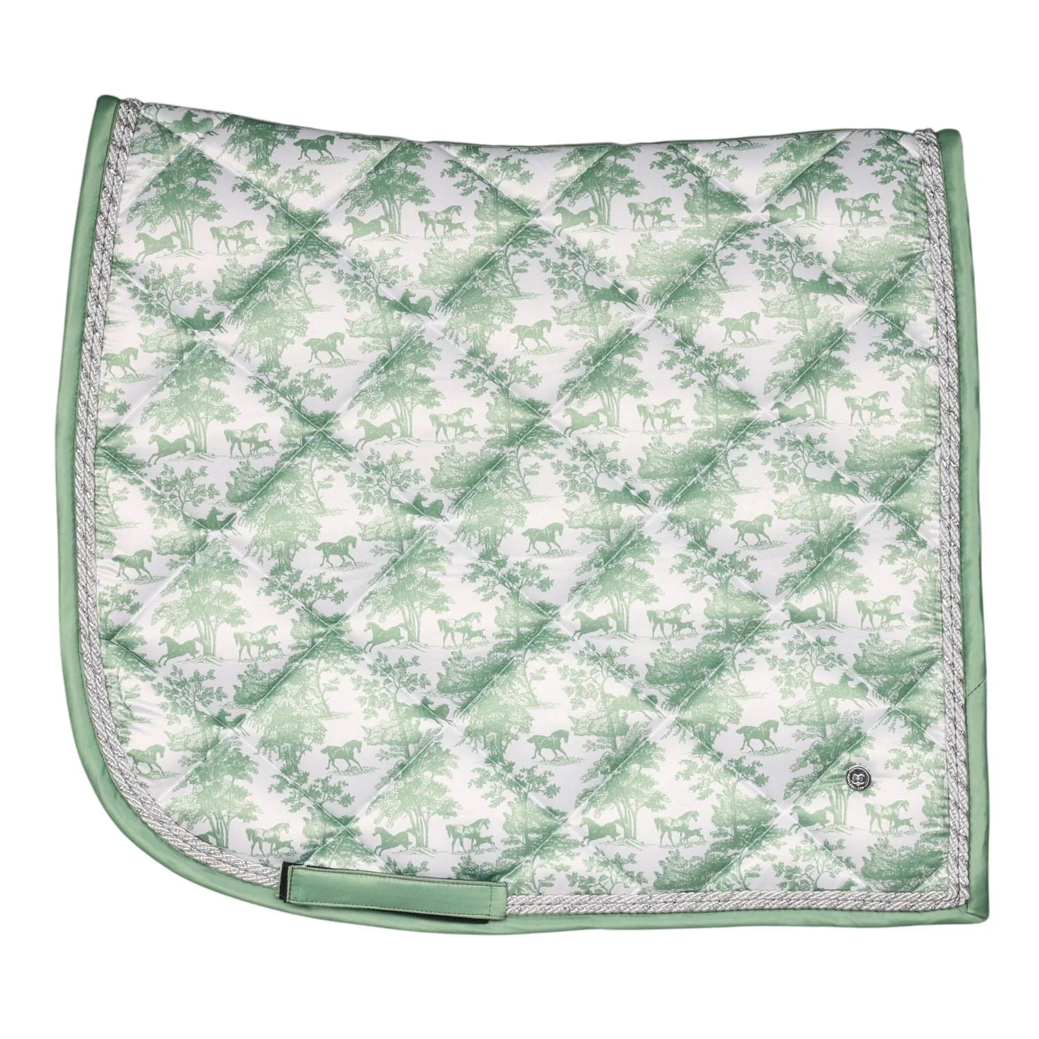 Dapplebay Equestrian Toile Dressage Saddle Pad - Image 3