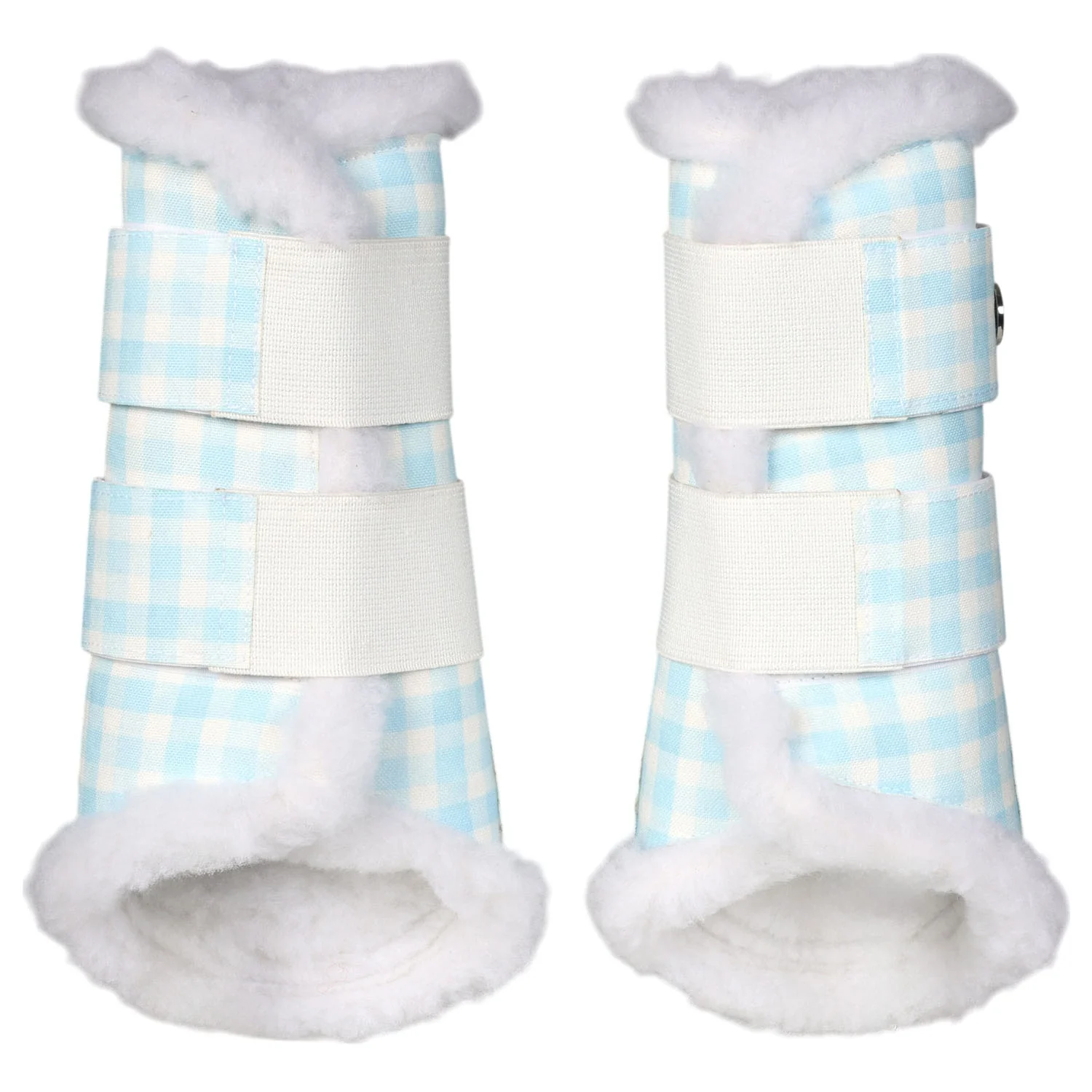 Dapplebay Gingham Brush Boots
