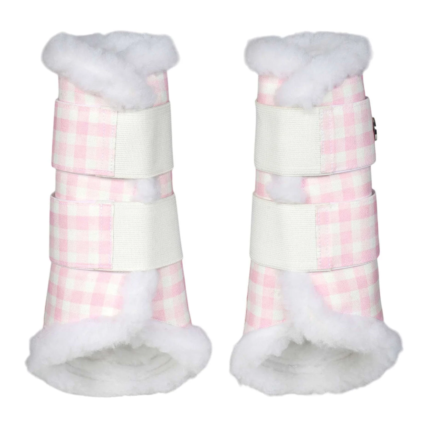 Dapplebay Gingham Brush Boots - Image 2