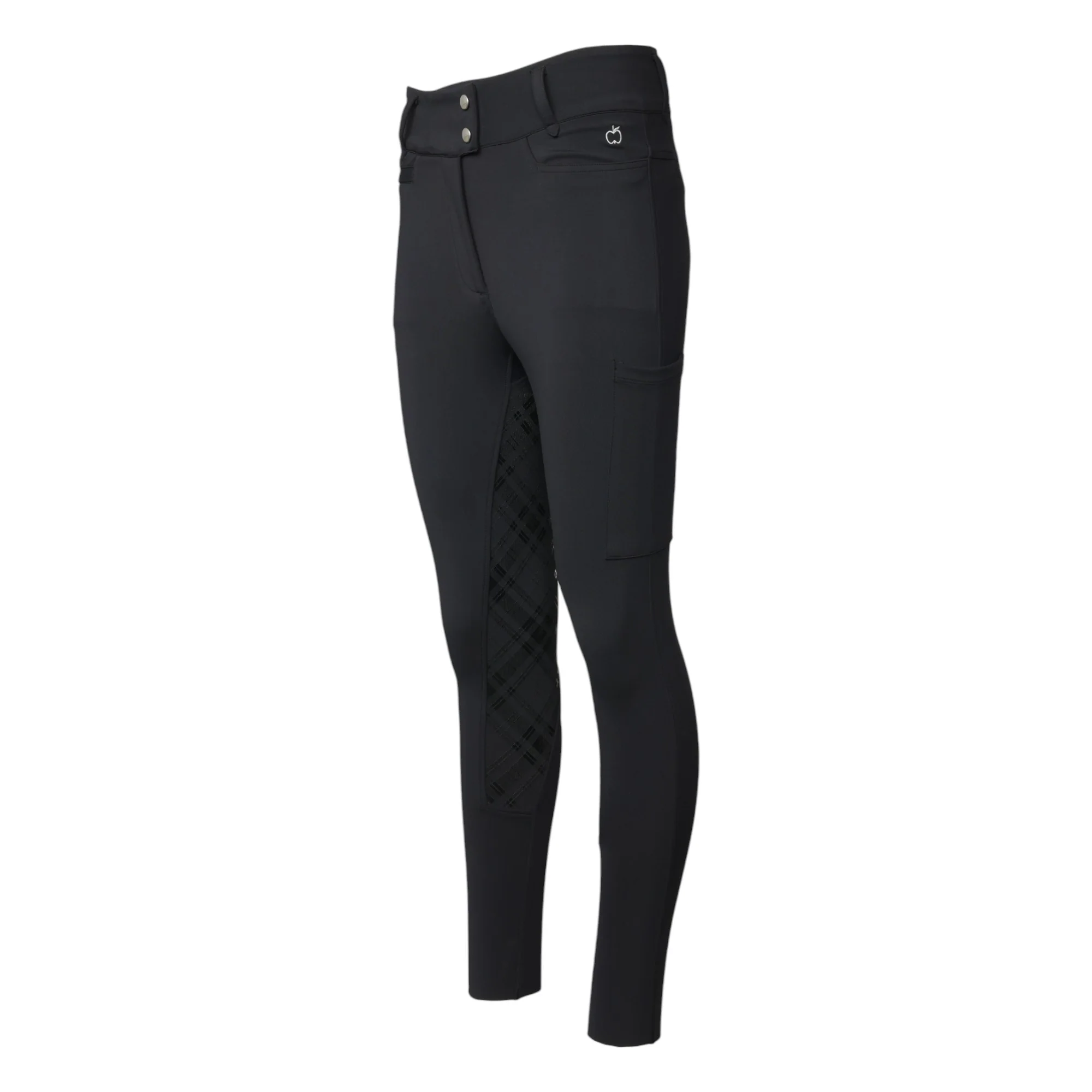 Dapplebay Ladies Holiday Plaid Compression Breeches - Image 2
