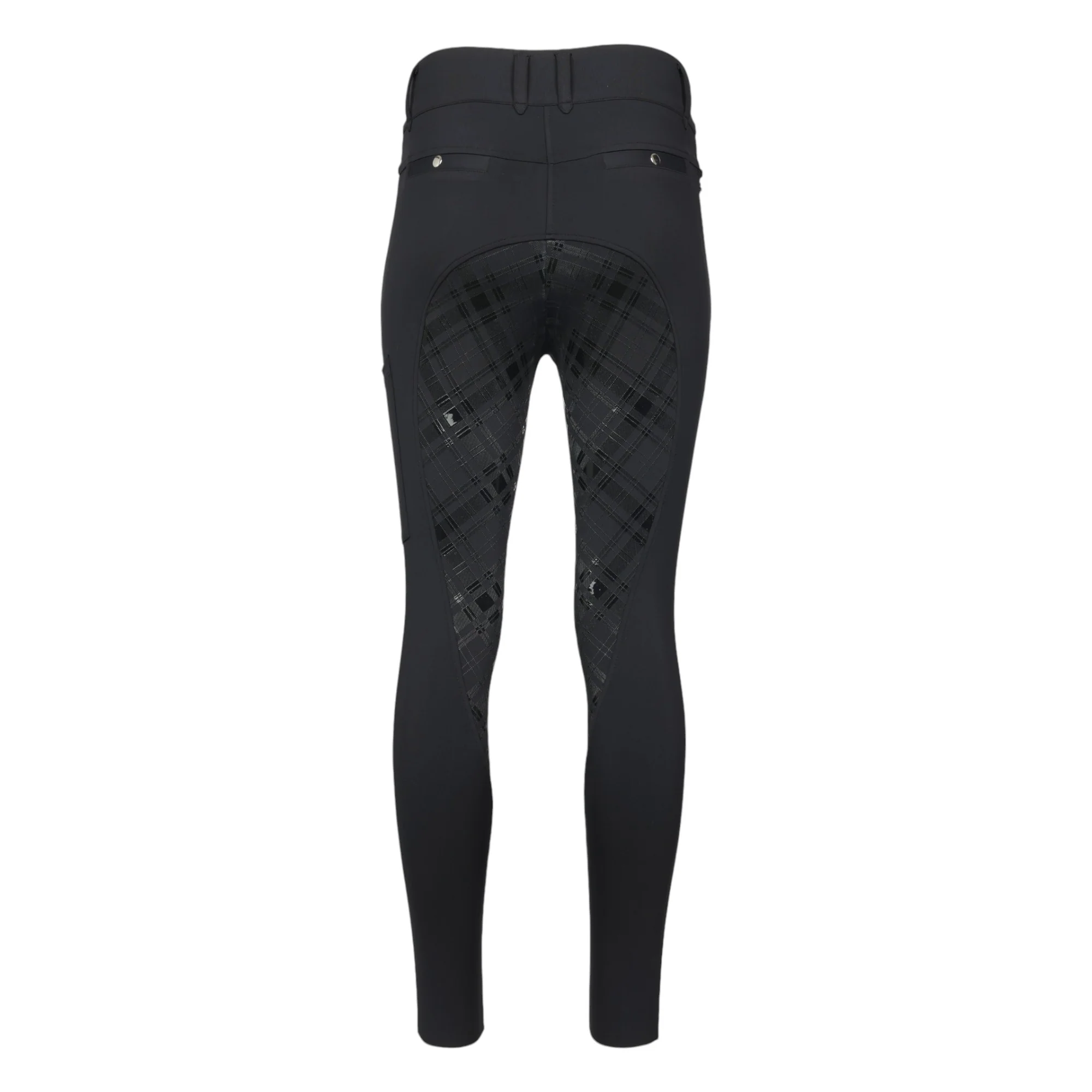 Dapplebay Ladies Holiday Plaid Compression Breeches - Image 3