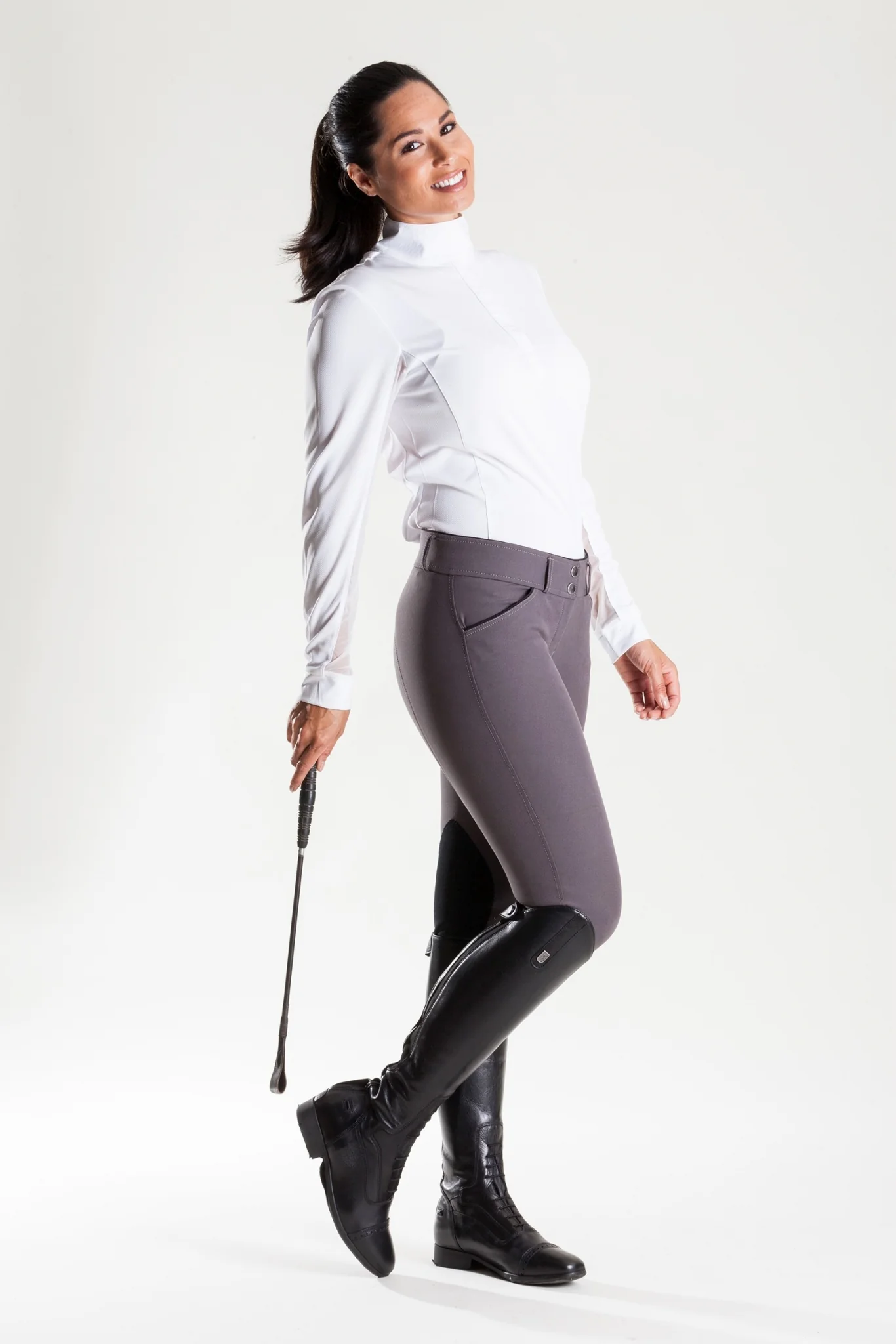 Devon Aire Ladies Signature Woven Show Breeches - Image 3