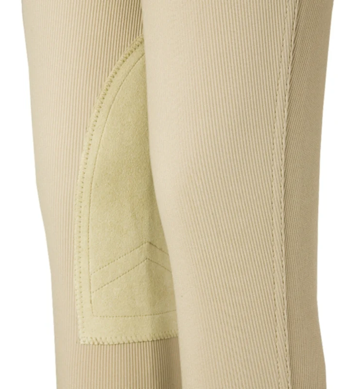 OPEN BOX Devonaire Kids All-Pro Dev-Tek Ribbed Breech - 8 Regular, Beige - Image 6