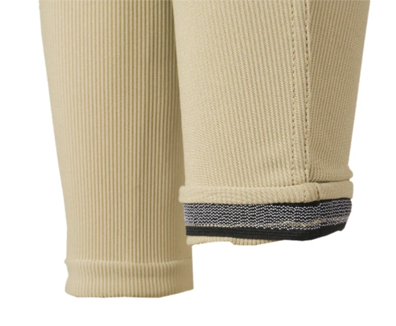OPEN BOX Devonaire Kids All-Pro Dev-Tek Ribbed Breech - 8 Regular, Beige - Image 7