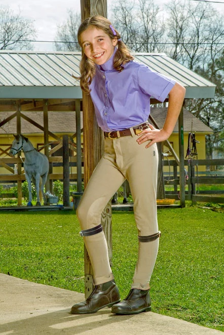 Devon Aire Kids Versailles Show Jodhpurs - Image 4