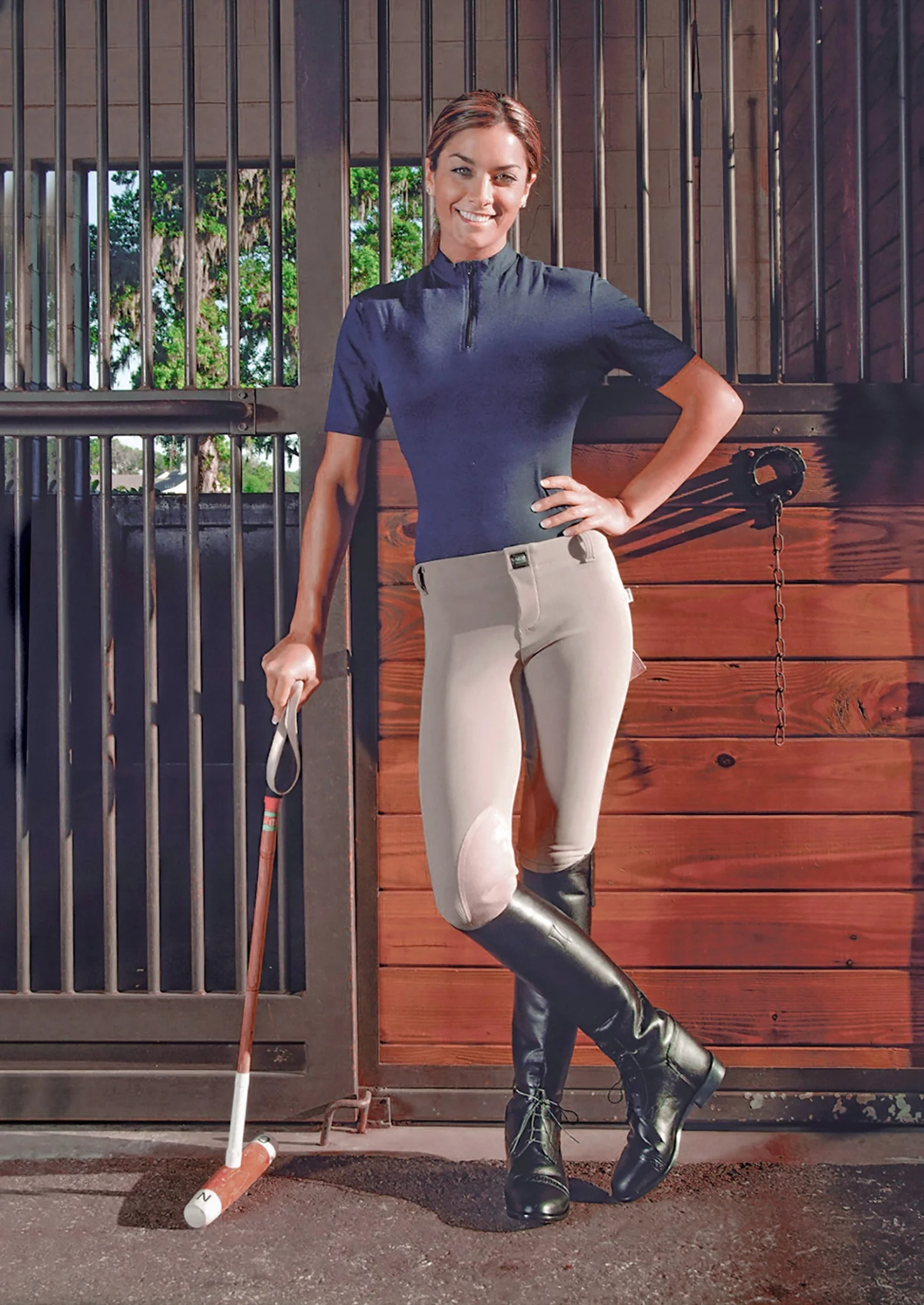 Devon Aire Ladies All-Pro Hipster Show Breeches - Image 6