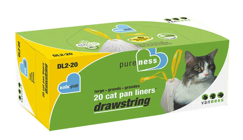 Drawstring Cat Litter Pan Liners - Image 2