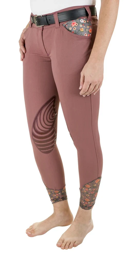 Ecorider By TuffRider Ladies Sequoia Knee Patch Breeches - Image 2