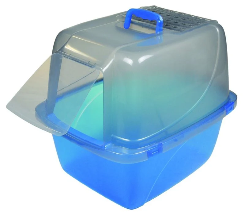 Enclosed Translucent Cat Pan