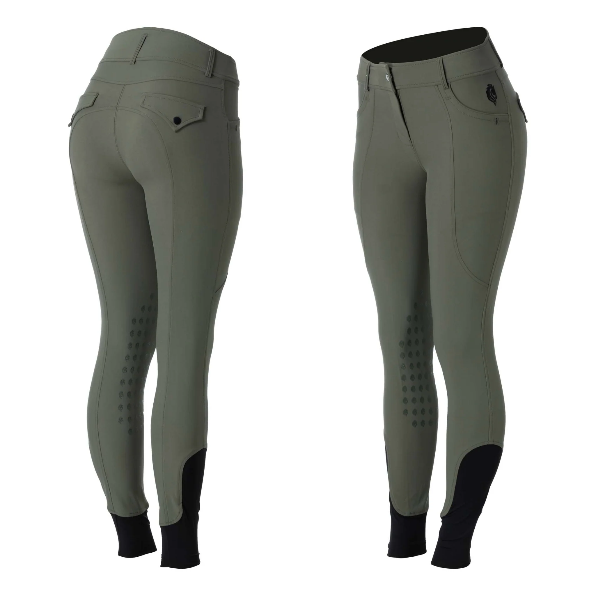 Equinavia Annika Ladies Silicone Knee Patch Breeches - Image 3