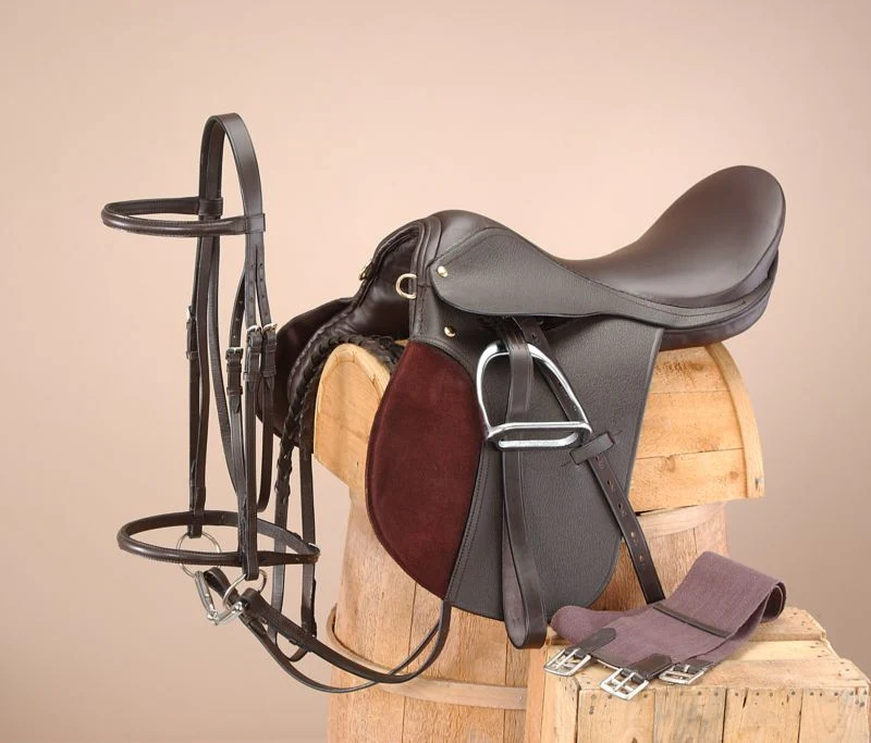 Equitare All Purpose Saddle with Padded Flap - Wide - Image 3