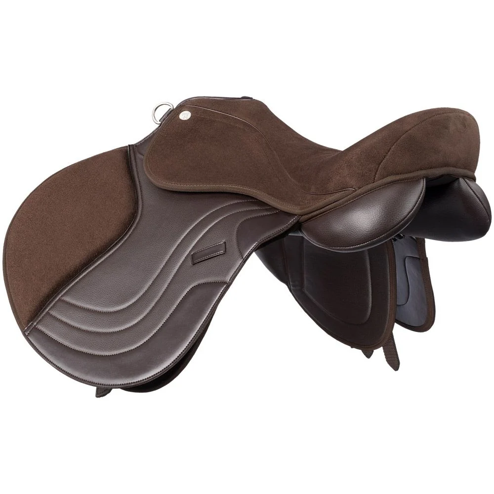 Equitare Tempo Synthetic All Purpose Saddle - Wide - Image 8