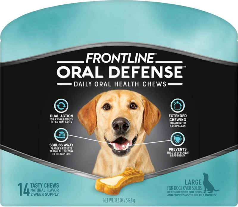 Frontline Oral Defense Daily Oral Health Chews - Frontline Dental Chews Xs - Image 3