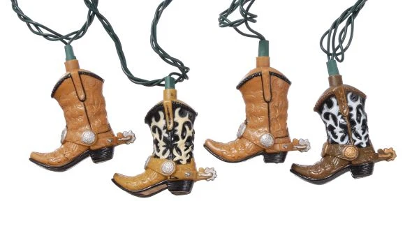 Gift Corral Cowboy Boots Light Set