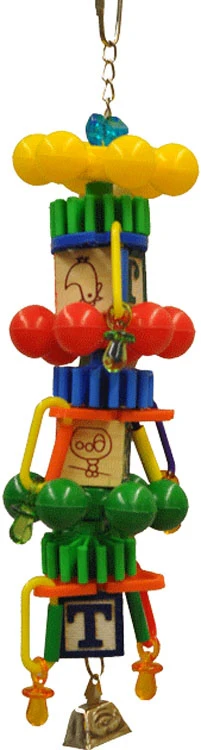 Happy Beaks Spin Tower Bird Toy - Image 2