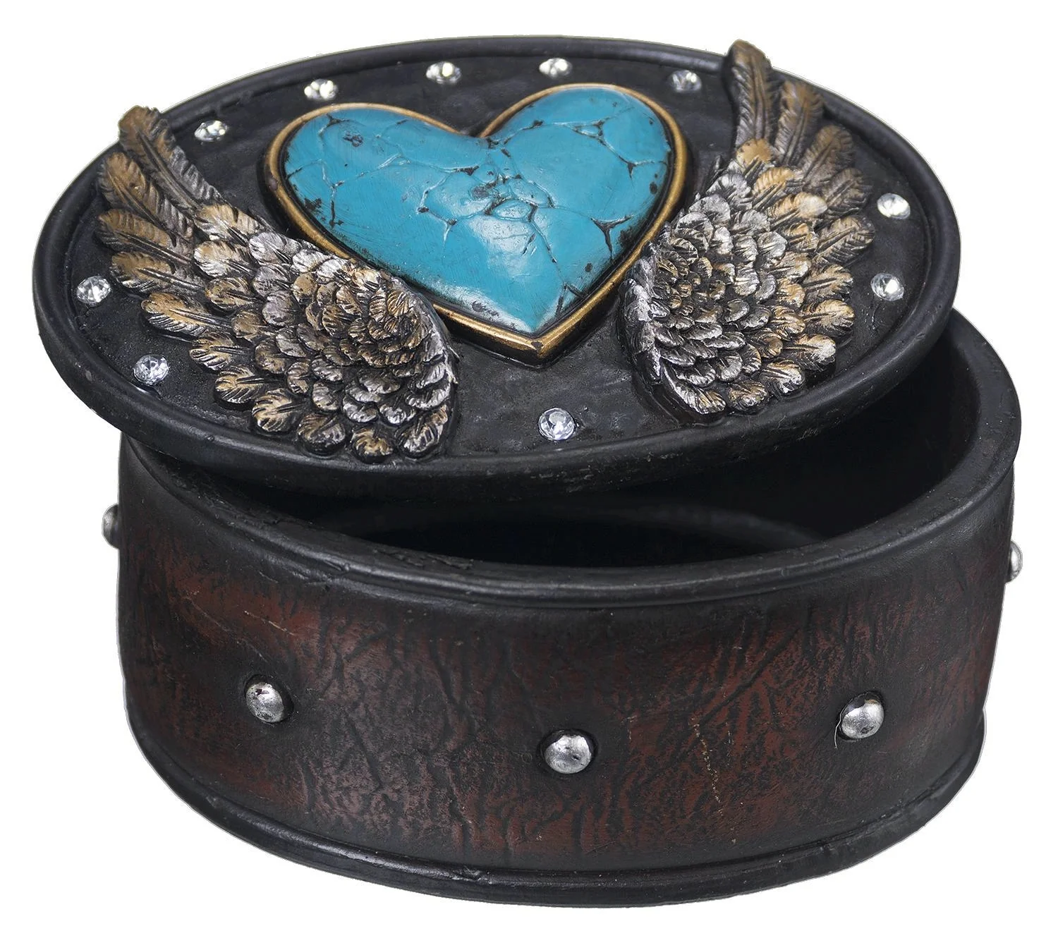 Heart/Wings Trinket Box