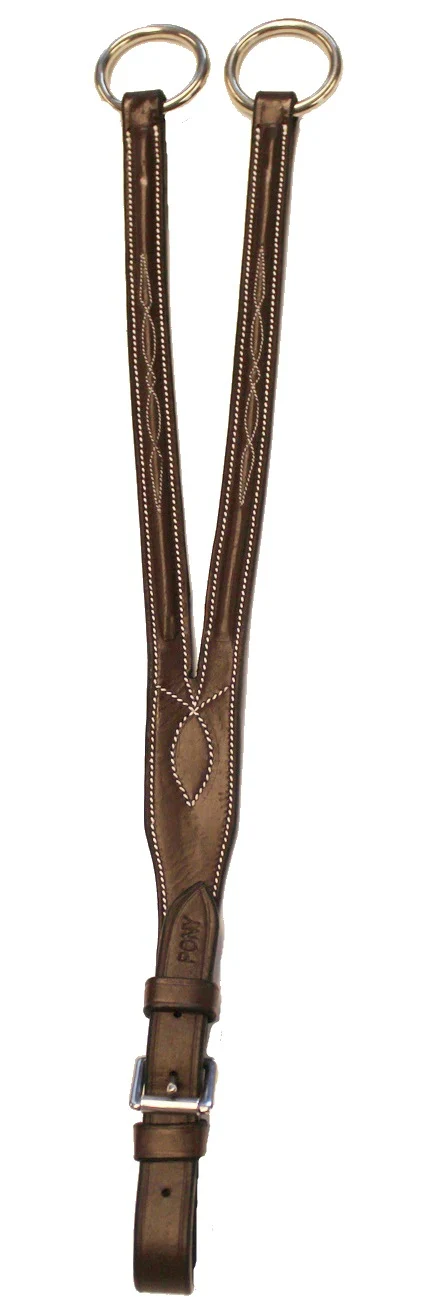 Henri de Rivel Pro Raised Fancy Stitched Running Martingale Attachment - Image 3